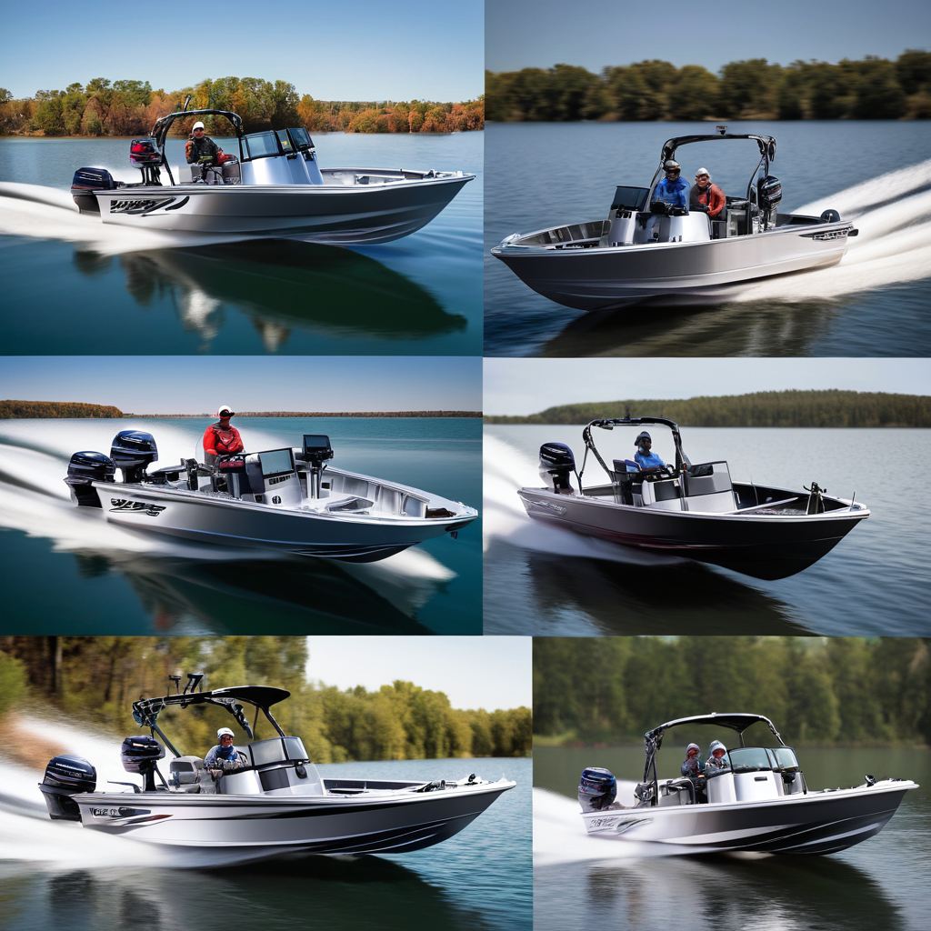 Aluminium Boats Fishing boats for angling High-quality durable and